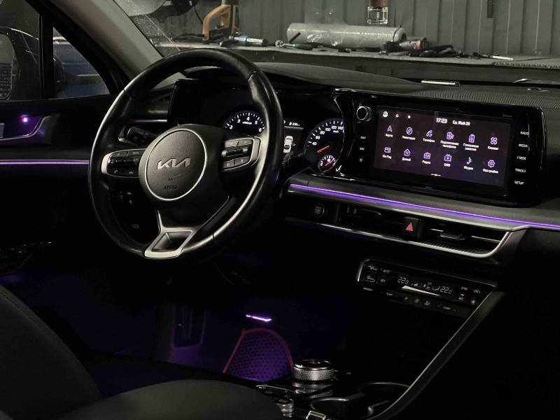 Установка подсветки салона